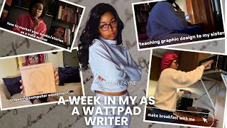 a week in the life of a wattpad writer📖 ep005 [upl. by Adnarom]