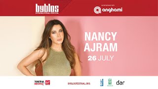 Nancy Ajram at Byblos International Festival on July 26 2024 [upl. by Ruyam567]