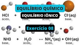 Dar a expressão da constante de ionização a HCN  H2O ⇌ H3O  CN– [upl. by Leunamne]