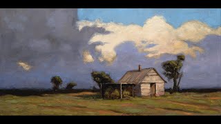 Landscape Painting Demonstration  Oil Painting Instruction  Episode 3 [upl. by Atteval]