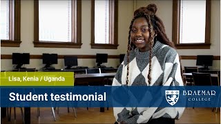 Kenyan  Ugandan student Lisa testimonial [upl. by Leonerd]