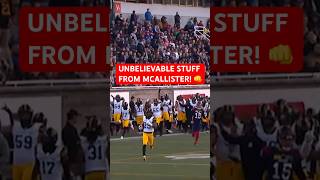 Tyreik McAllister with the most impressive kick return TD of the year cfl football cflfootball [upl. by Shum]