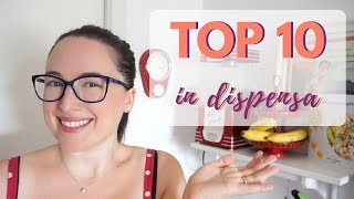 TOP 10 IN DISPENSA [upl. by Cirdor]