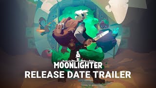 Moonlighter  Official Release Date Trailer [upl. by Akcirred]