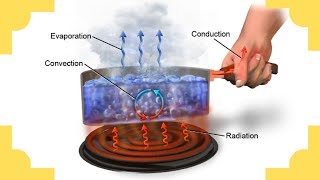 Conduction Convection RadiationHeat Transfer [upl. by Yesima]