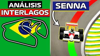 Circuito de INTERLAGOS EXPLICADO 💥 Por qué SENNA ALONSO y HAMILTON son HISTORIA del GP de BRASIL F1 [upl. by Pfister]