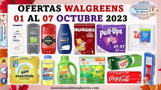 Plan de Ofertas Walgreens 👉🏻10123 al 10723 [upl. by Ahsyak622]