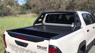 Toyota Hilux Rugged X Electric Roller Lid [upl. by Travis]