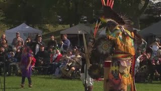 NYC hosts one of the regions biggest Indigenous Peoples Day events [upl. by Hnahym903]