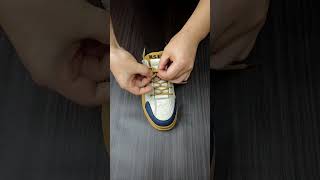 Fancy Shoelace Tricks youtubeshorts [upl. by Lonne]