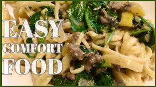 Weeknight Beef Stroganoff with Noodles \\ Perfect Comfort Food \\ EASY [upl. by Annor]