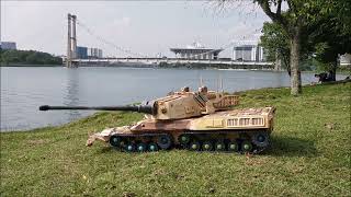 Field Test Apocalypse Tank at China Malaysia Friendship Garden Putrajaya 2022 July [upl. by Yahsan]