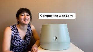 Composting with Lomi Bloom  Electronic Composters  Are They Worth It [upl. by Niram759]