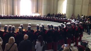 Les Invalides Napoleon’s Tomb Military Induction Ceremony [upl. by Messing913]