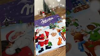 Milka Advent Calendar açıyorum🎄🍫 atıştırmalık adventcalendar holidayswithyoutube [upl. by Odrareg]