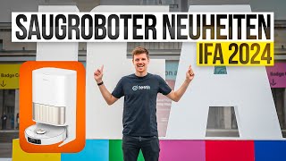 Verrückte Saugroboter Neuheiten IFA 2024 [upl. by Theo]