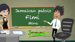 Jamaican Patois Patwa Word of The Day Is Fimi [upl. by Etiragram664]