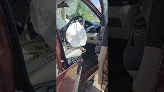 Tata Tigor EV accident tvm PVM Driver safeNo other injuriesytshorts [upl. by Dronel69]