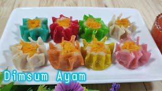 Resep Dimsum Ayam Tanpa Udang Sederhana Dan Simple [upl. by Terrie]