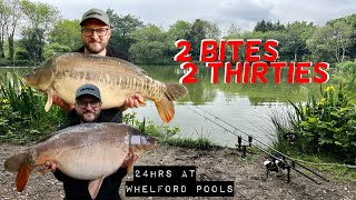 2 Bites 2 Thirties  Whelford Pools Top Lake  Martyns Angling Adventures [upl. by Devy597]