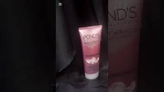 Ponds face wash bright miracle ultimate clarity niasorcinol facial foam instantglow [upl. by Ecnarretal176]