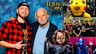 TERROR CON 2024 Horror Con Vlog Me Meeting Brad Dourif [upl. by Hound]