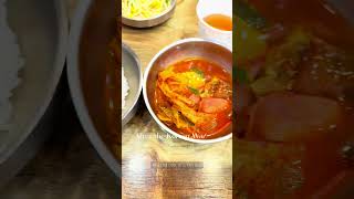 Budae Jjigae comfort food [upl. by Hirai]