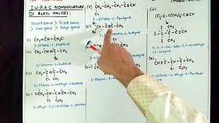 XII Organic Chemistry Topic quot Nomenclature of Alkyl Halidesquot Lecture 15 [upl. by Ahsoj]