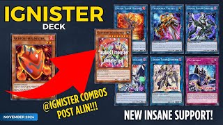 LEARN HOW TO PLAY WITH THE IGNISTER DECK 2024 POST ALIN COMBO VIDEO NOVEMBER 2024 [upl. by Dahij]