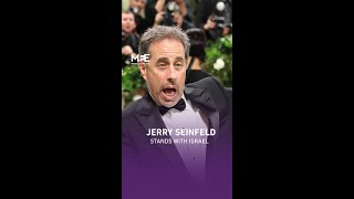 Jerry Seinfelds nothing stance under fire for ties to Israel [upl. by Juetta]