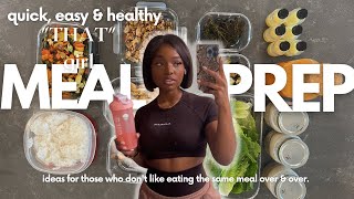 MEAL PREP FOR WEIGHT LOSS amp MUSCLE GAINS  High Protein Meals  Quick and Easy Meal Ideas 2022 🤍 [upl. by Jaycee]