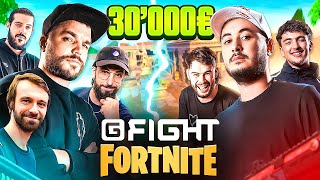 TOURNOI ENTRE STREAMERS SUR FORTNITE Ft Gotaga Inoxtag et Lebouseuh 30 000€ DE CASHPRIZE [upl. by Ahsiema249]