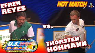 US OPEN 9BALL Efren REYES vs Thorsten HOHMANN  37th ANNUAL US OPEN 2012 [upl. by Serena]