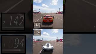 impossible🤯DRAG RACE  JESKO VS TOYOTA SUPRA  FORZA HORIZON 5  shorts drag race automobile [upl. by Almeida]