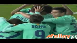 Primer Gol Ibrahim Afellay con el FC Barcelona  Almeria Vs FC Barcelona 03 [upl. by Hanavas]