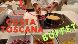 I vari buffet di Costa Toscana [upl. by Akiraa]