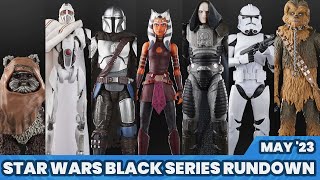 Star Wars Black Series May the Fourth Hasbro Fanstream Reveals Rundown May 2023 [upl. by Zahavi679]