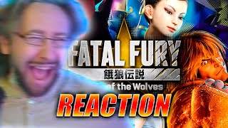 MAX REACTS KEN amp CHUN LI IN FATAL FURY [upl. by Yanarp]