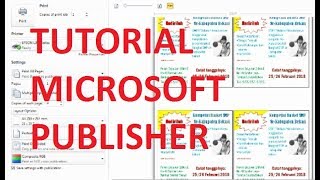 Tutorial Microsoft Office Publisher 2010 [upl. by Picco]