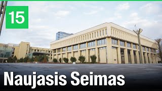 Tiesiogiai naujiems Seimo nariams įteikiami Seimo nario pažymėjimai [upl. by Sivrat]