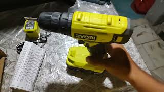 Ryobi destornillador de 18 voltios unboxing [upl. by Ylatan]