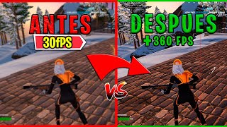 La MEJOR OPTIMIZACION Para FORTNITE 2024 Capitulo 5 ✅ FPS LAG [upl. by Enrico]