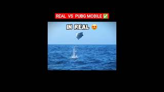 REAL VS PUBG MOBILE ✅😍 pubgshortspubgmobilebgmiviral [upl. by Edelman]