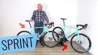 BIANCHI SPRINT im Doppelpack  Die Bianchi Sprint 105 DI2 2024er Modelle im Review  Fahrradorg [upl. by Eerased]