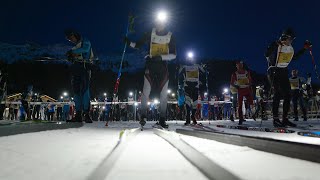 4th Engadin Night Race [upl. by Kcirdaed175]