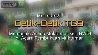 Detik Detik TGB Memasuki Arena Muktamar ke1 NWDI di Pancor Lombok Timur NTB [upl. by Rosenfeld]