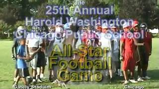 CPS 25th Annual Harold Washington CPLFCA AllStar Football 10 GatelyCameramanjonCPSChicago [upl. by Entsirhc]