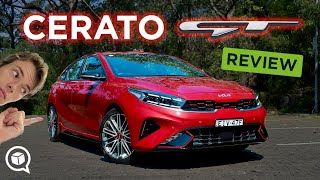 Kia Cerato GT 2021 Review  Is this Kia finally better than a VW Golf [upl. by Parthinia]