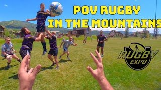 Rugby from the Players Eyes POV Cowpie Classic [upl. by Sida]