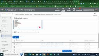 Process dimporter des mots clés à exclure via Chat GPT dans Google Ads [upl. by Indnahc]